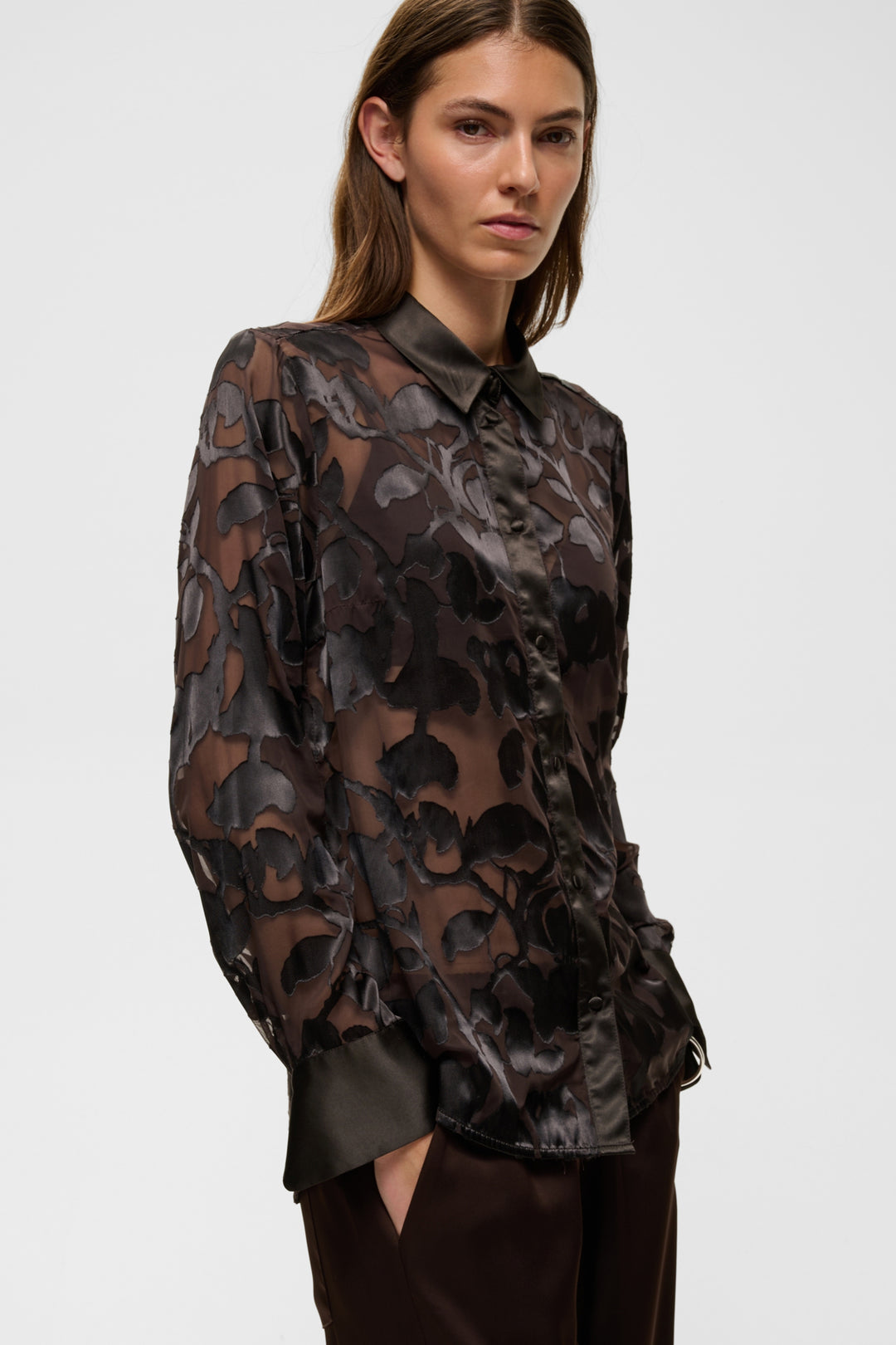 ORION SHIRT - Chocolate Brown
