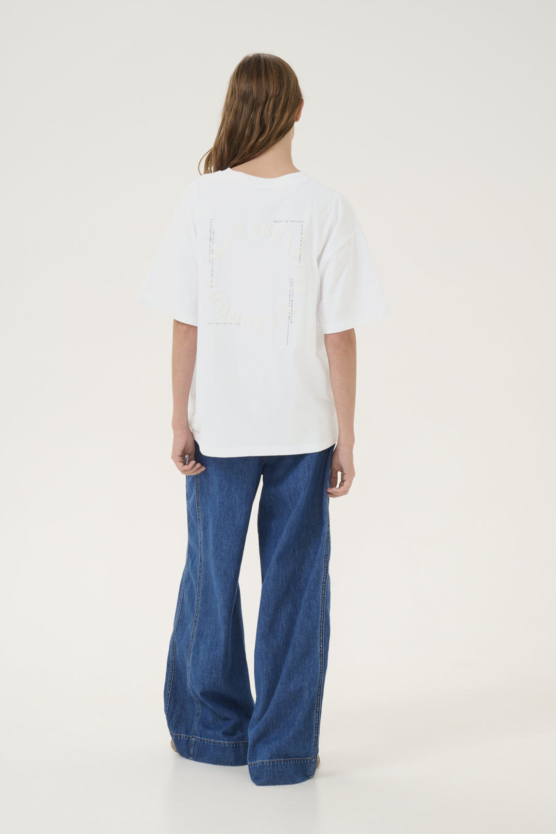 Siam Back Logo Tee - Bright White