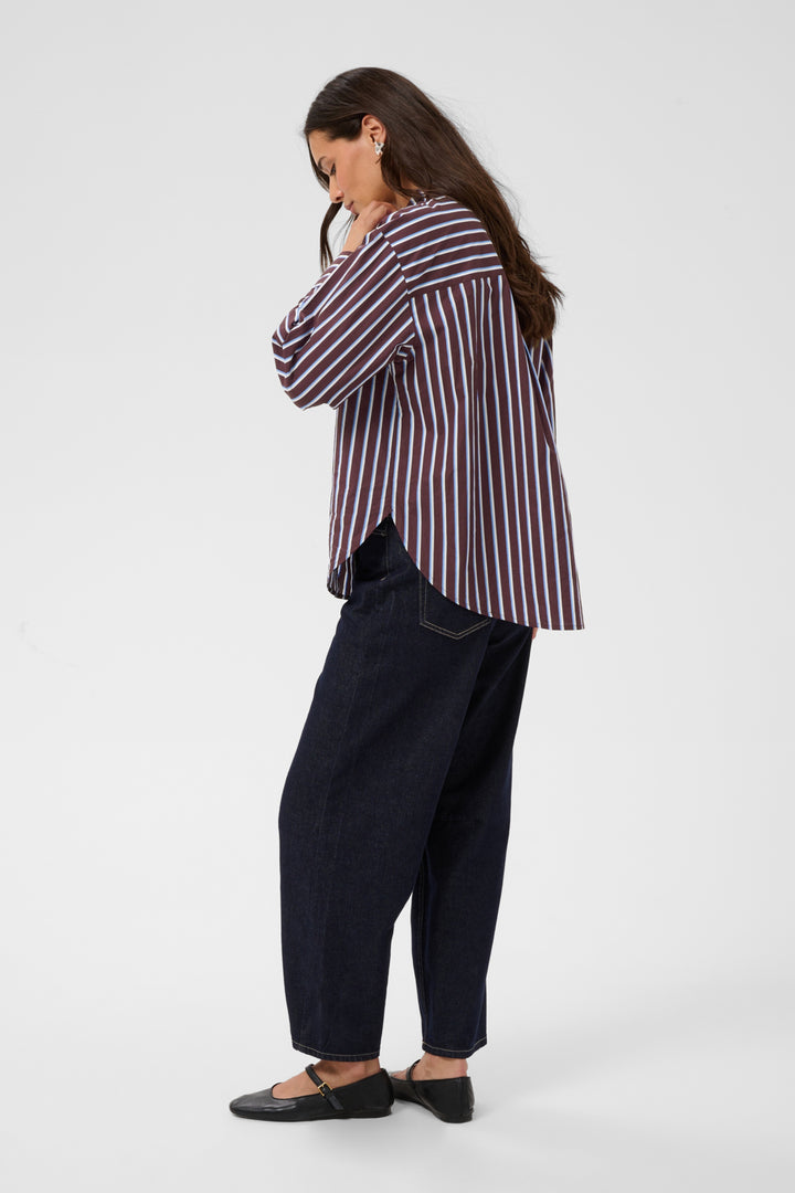 KAgavina Shirt - Fudge/Chalk/Provance