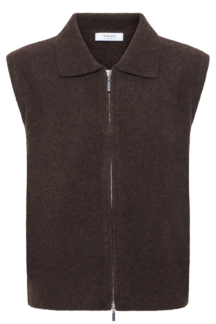 BYomea Zipper Pullover - Java Melange