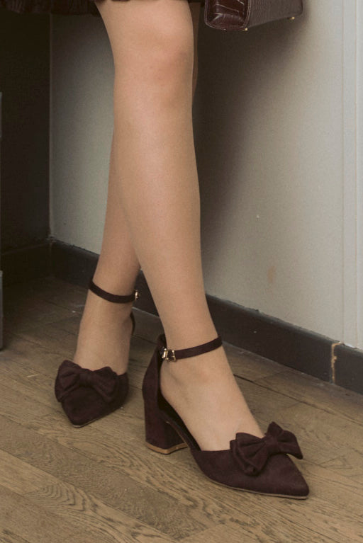 Rachel Pumps  - Chocolate