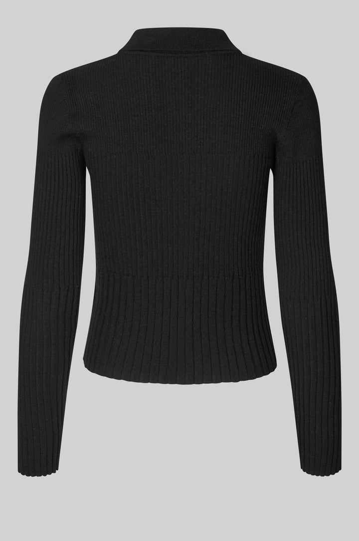 Jet Knit Cardigan - Black