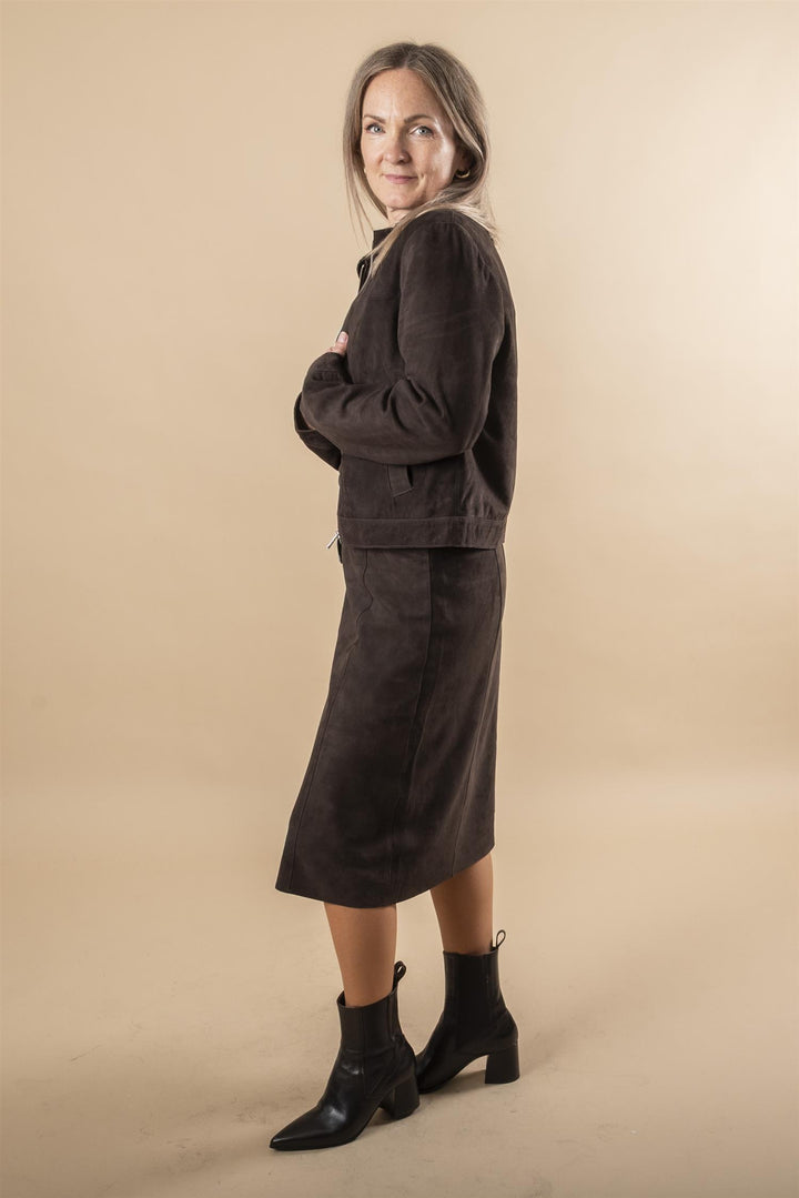 Carynn Leather Jacket - Mole&