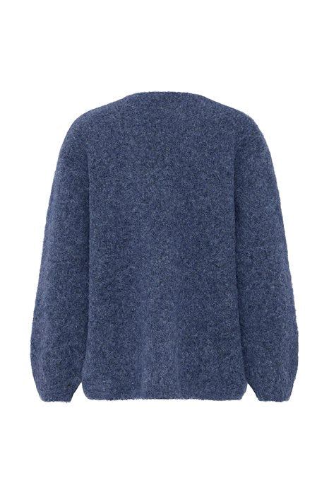 BYNYLA CARDIGAN - Blue Horizon Melange