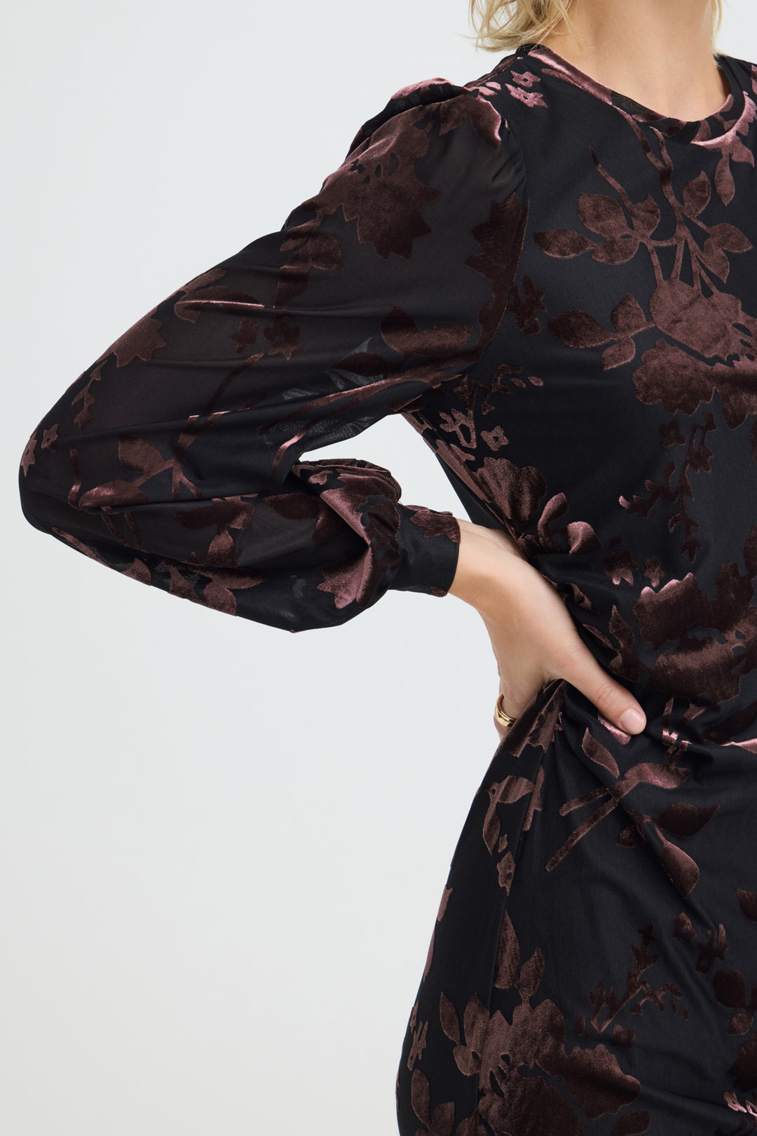 PZFELINA DRESS - Black Beauty