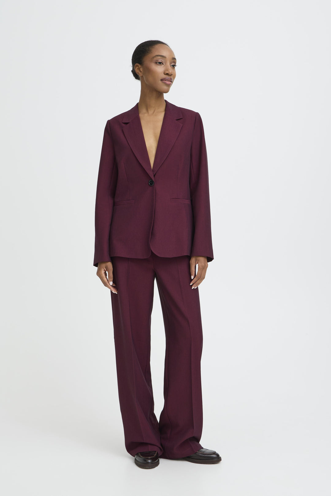 BYDANTA Classic Blazer 2 - Fig Melange