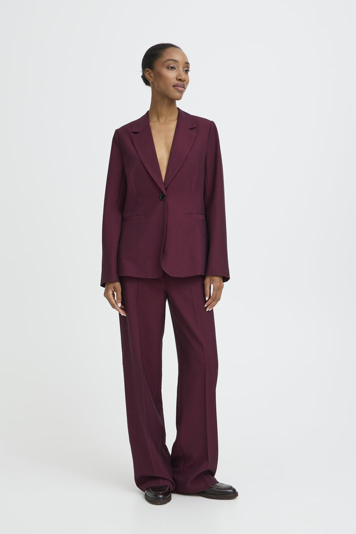 BYDANTA Classic Blazer 2 - Fig Melange