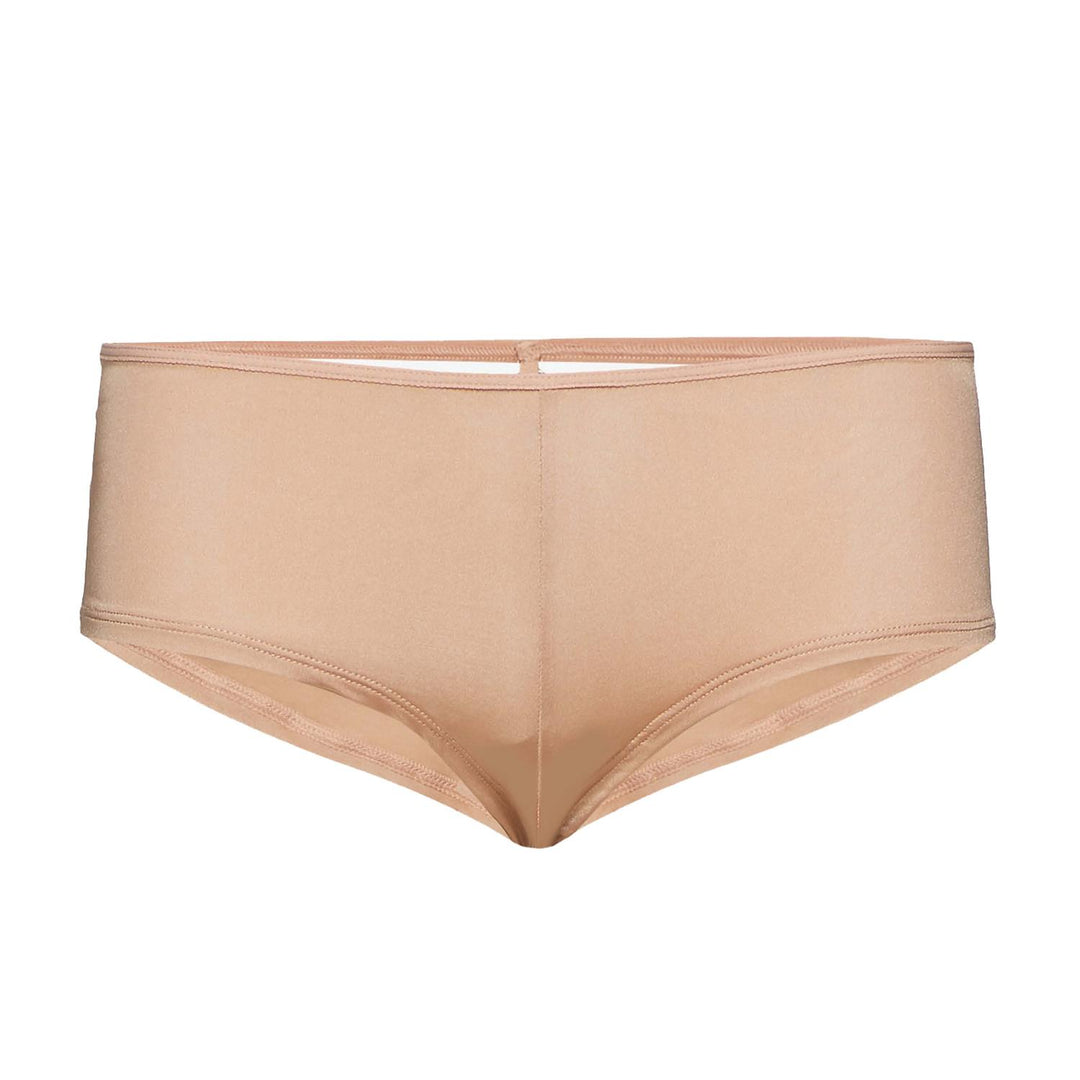 SPACE ODYSSEY BRAZ. SHORTS - Glossy Camel