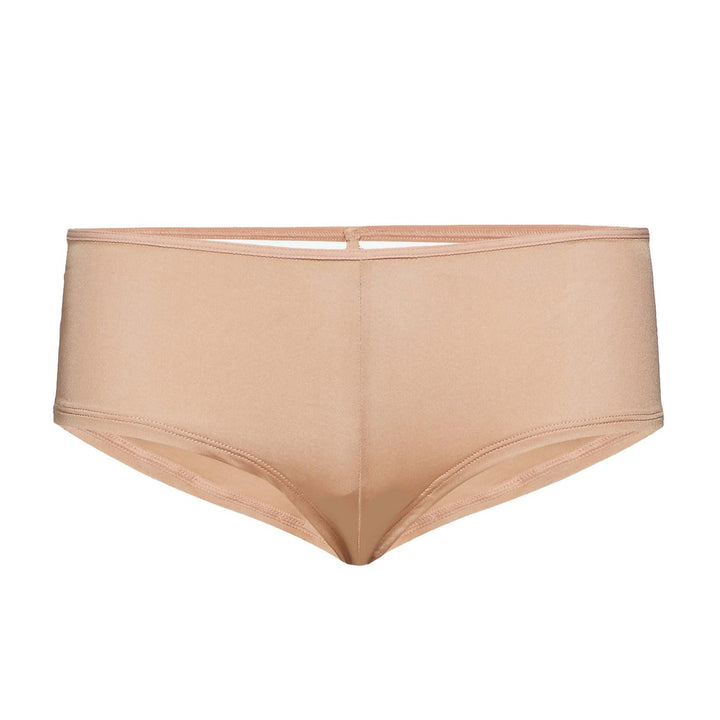 SPACE ODYSSEY BRAZ. SHORTS - Glossy Camel