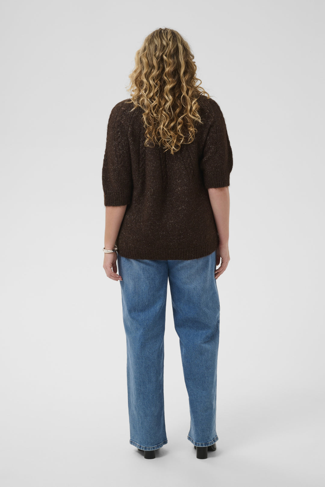 KCciony Knit Cardigan - Coffee Bean Melange