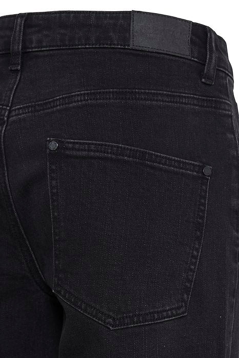 PZFELIZIA HighWaist JEANS TAPERED LEG - Black Denim