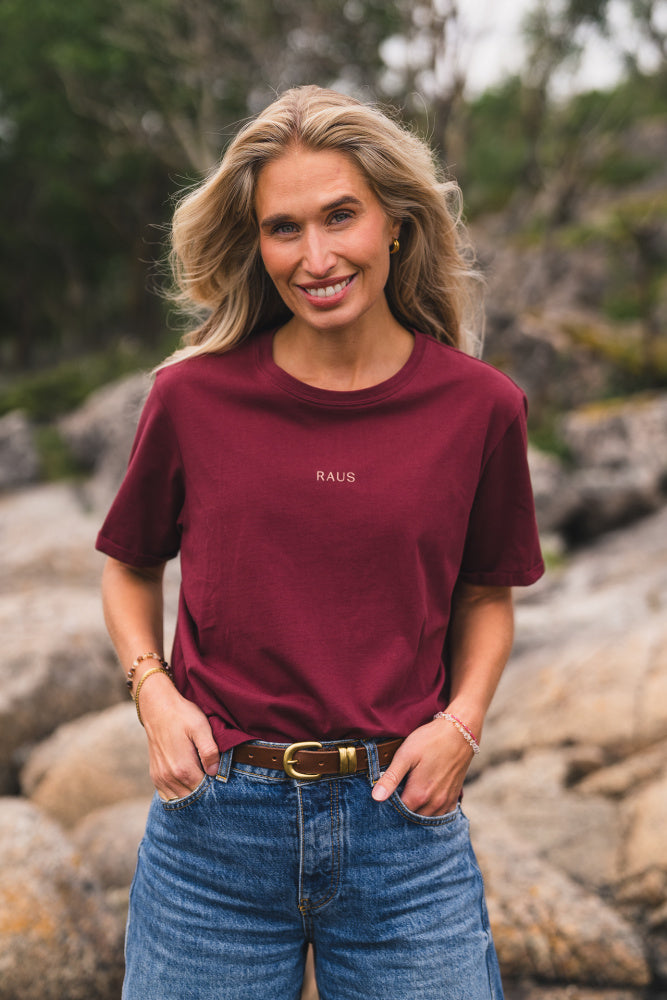 Linn Logo Tee - Choco Truffle