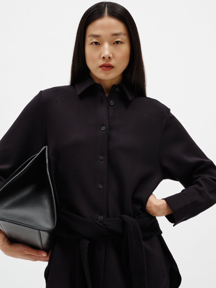 BAYA VINCENT SHIRT - Chocolate Brown