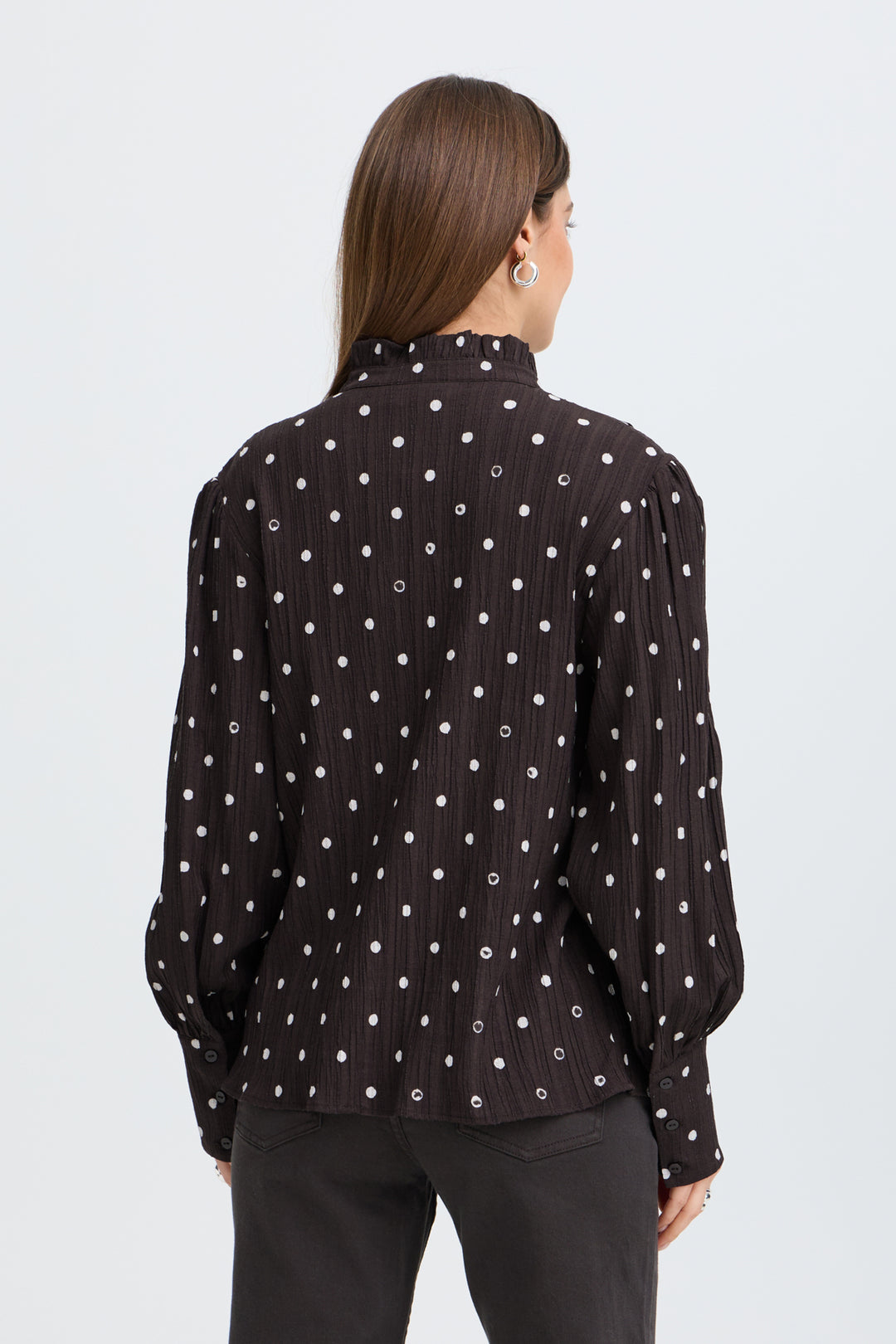 PZEVITA SHIRT - Espresso