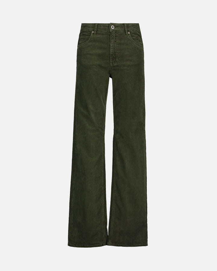 Hana Cord Pant - Mossy Green