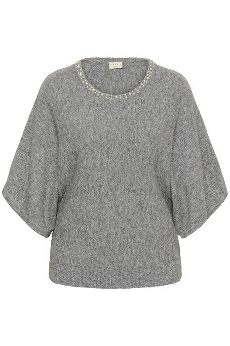 KCbettie Wing Pullover - Grey melange