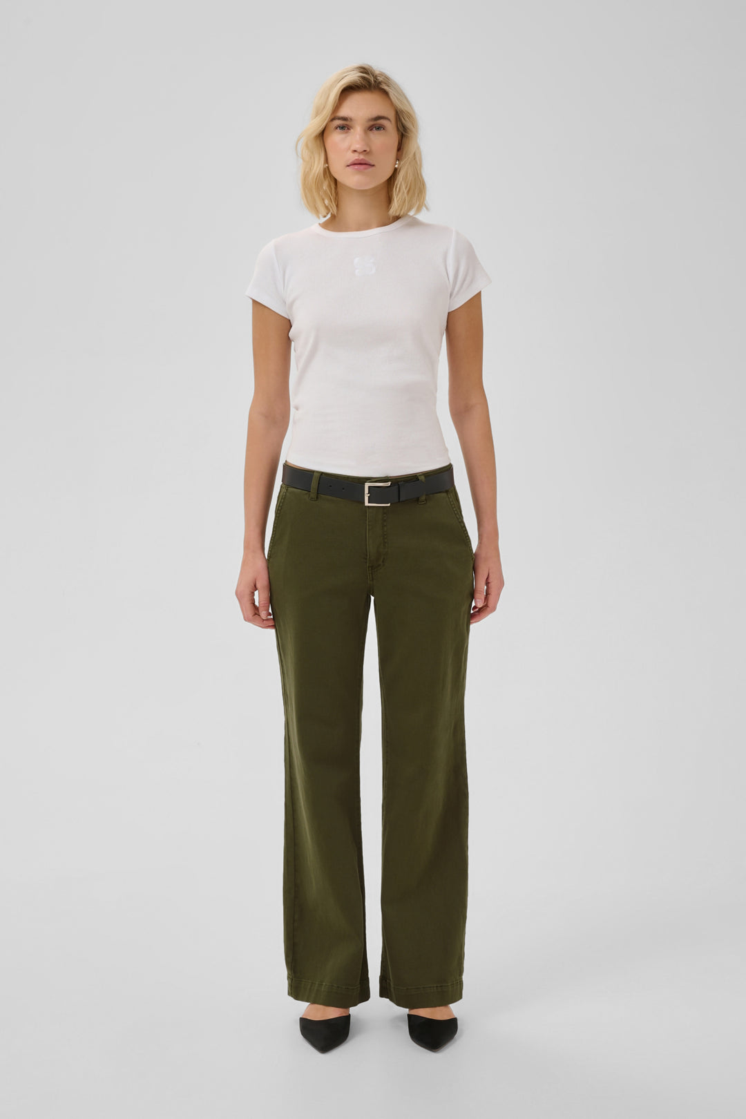 Lara Pant 149 - Olive Night