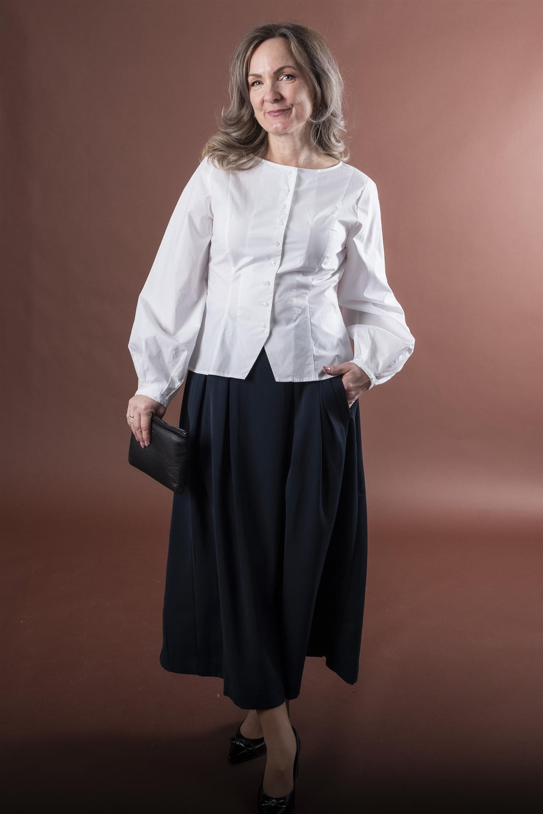 LELO FITTED SHIRT - Pure White