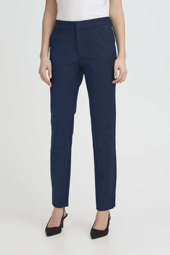 PZBINDY Highwaist LONG Pant Skinny Leg - Dark Sapphire