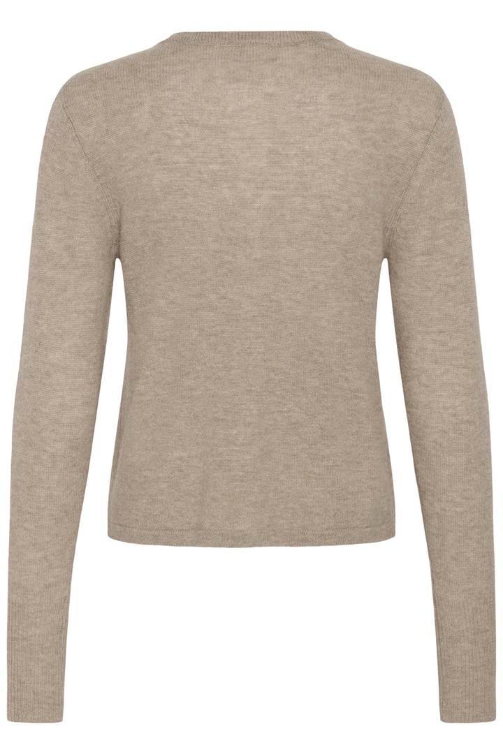 KAcashie Cardigan - Beige melange