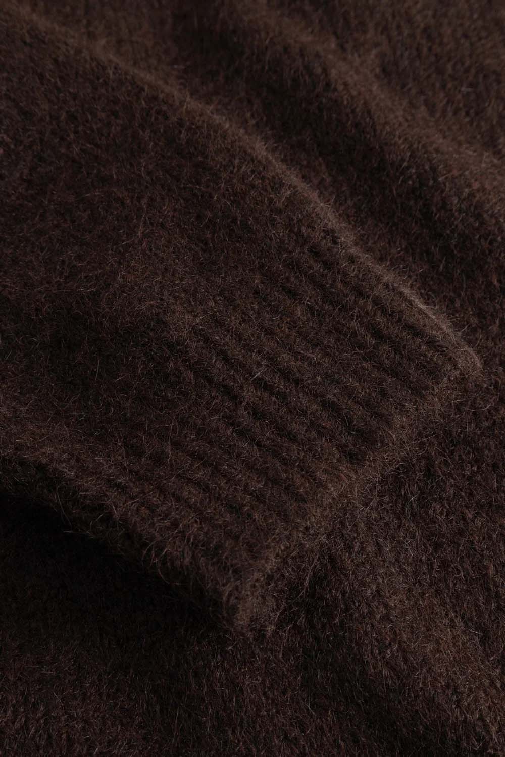 Laiana Knit Cardigan - Chocolate