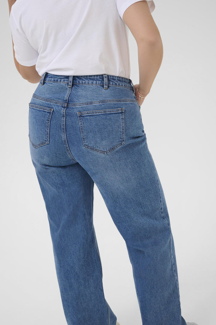 KCleoana Wide Long Jeans - Vintage Blue