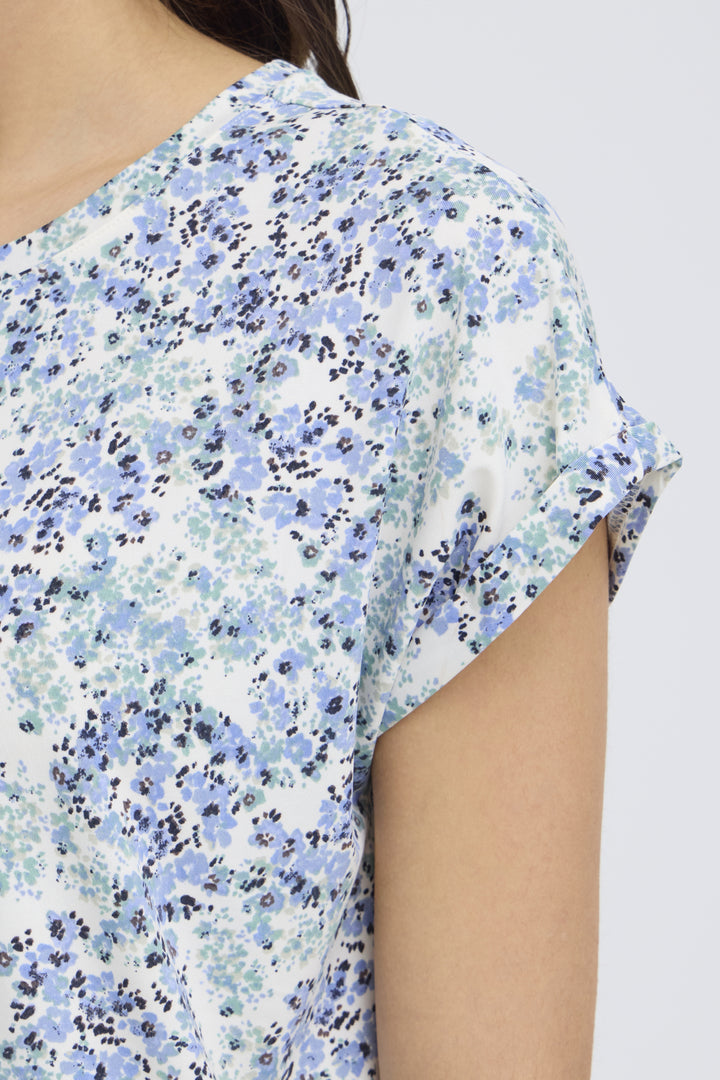FRSEEN TEE 1 - S. FLORAL HYDRANGEA