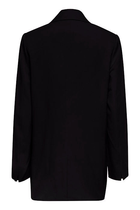 BYDANTA BLAZER - HEAVY WOVEN - Black