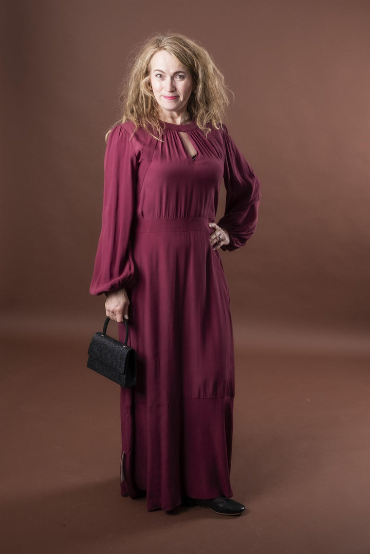 Samira Dress - Mulberry