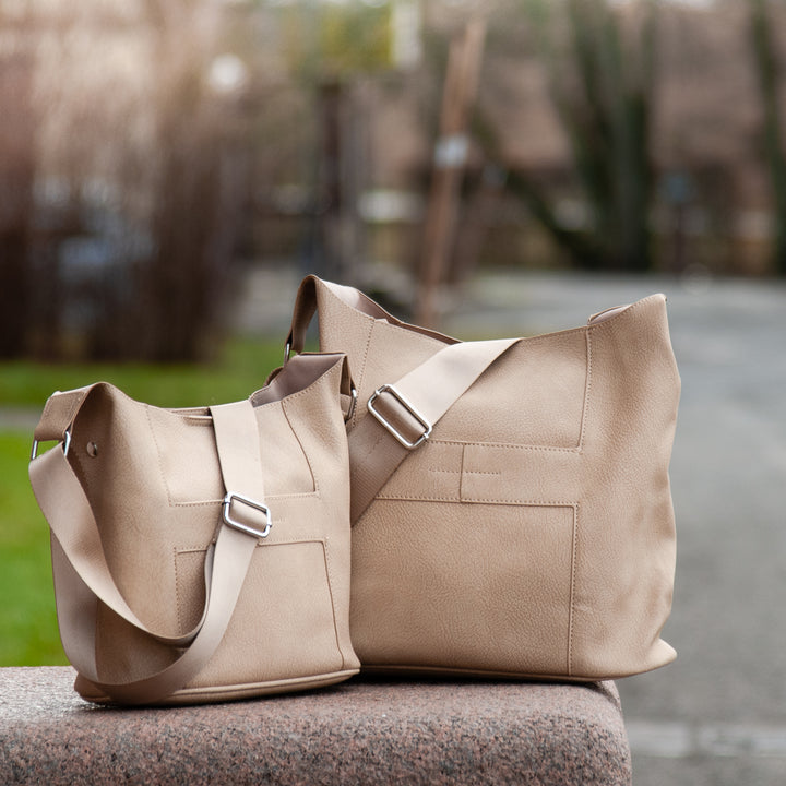 Anna Cross Liten - Lys Beige