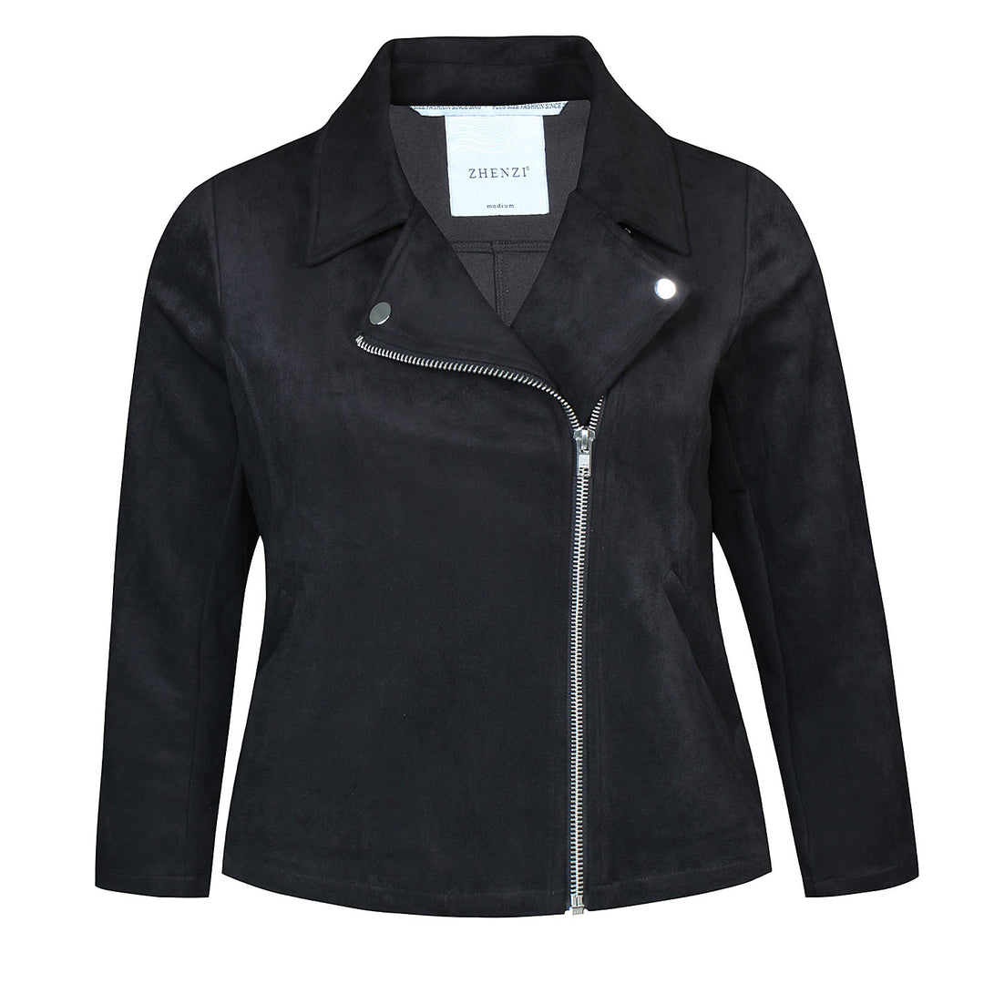 Faan Biker Jacket - Black