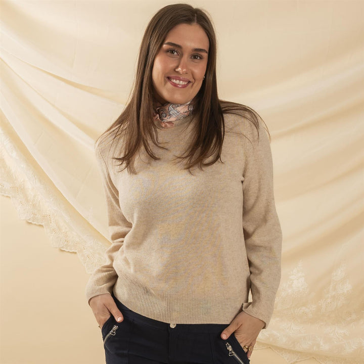 Silje Pullover - Haze Melange