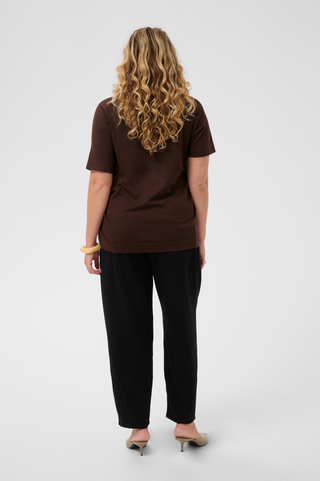 KClizzy Boatneck Pullover - Coffee Bean