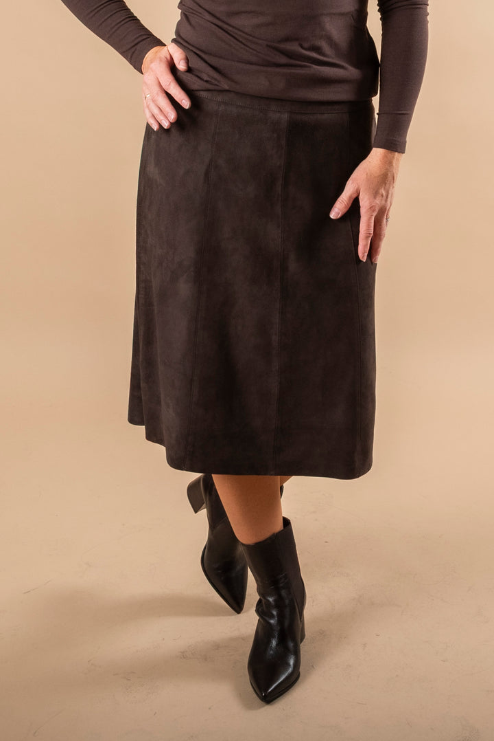 Cimia Leather Skirt - Molè