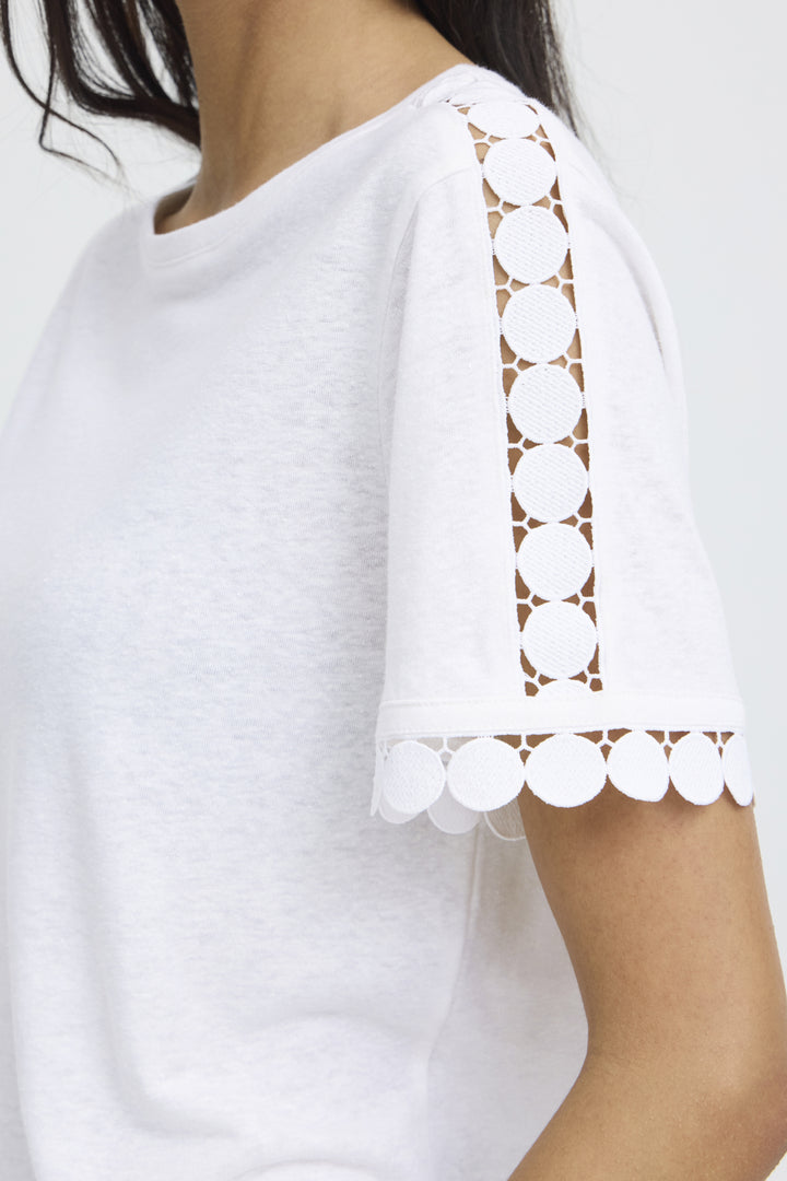 BYSOLTA T-SHIRT - Marshmallow