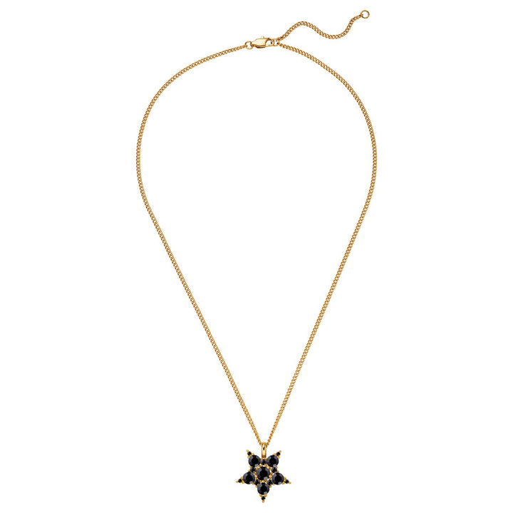 Lyra Necklace - SG/Black