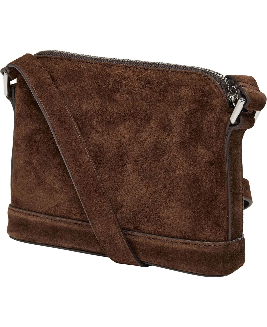 Diu Day Suede Bag  - Dark Brown