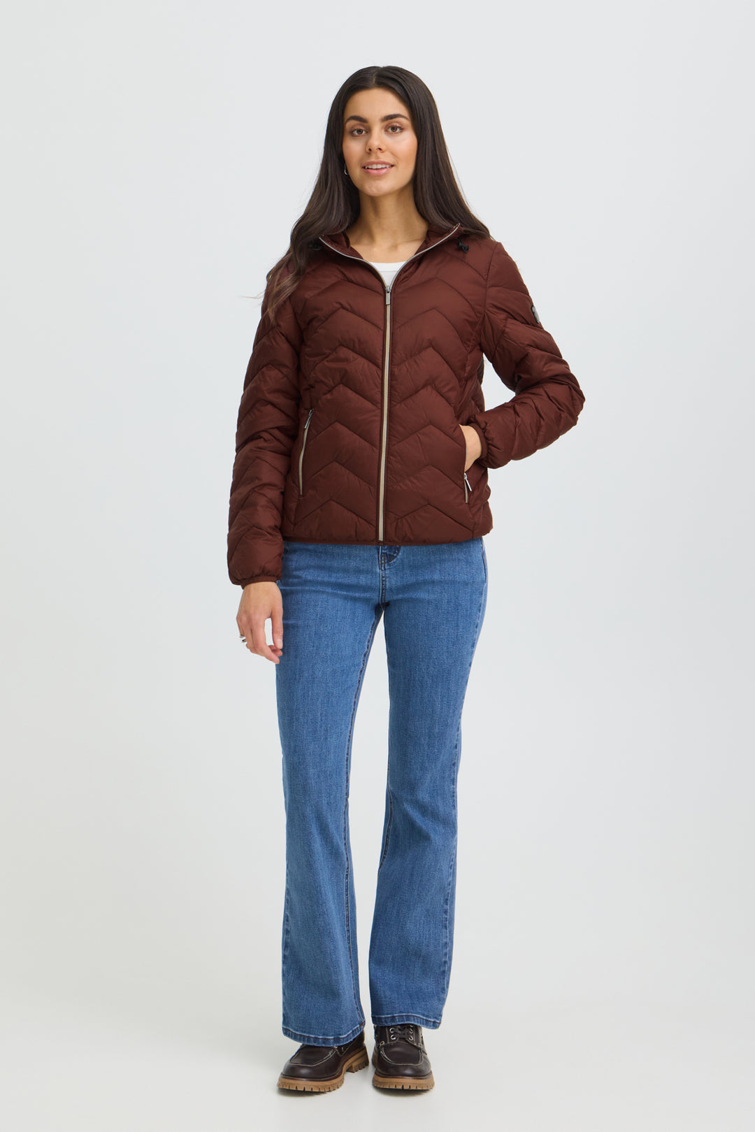 FRBAPADDING 1 OUTERWEAR - Rum Raisin