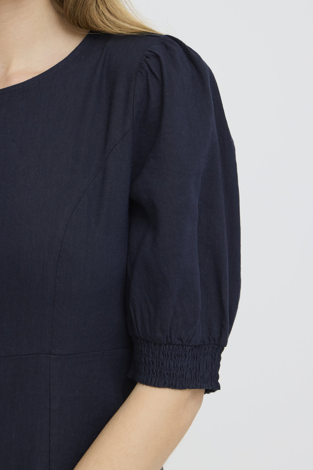 PZLUCA LONG DRESS - Dark Sapphire