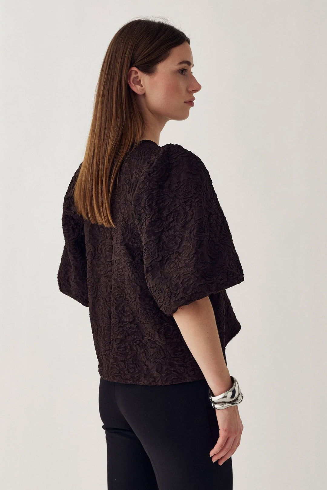 Shelly Blouse - Chocolate