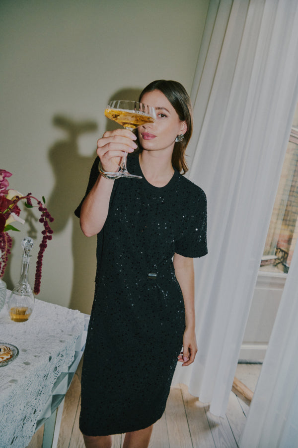 FRZOLANA Dress - Meteorite