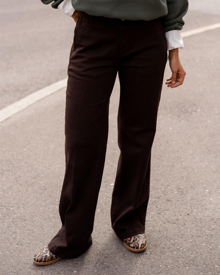 Anelis 5790 Cotton Pants - Chocolate
