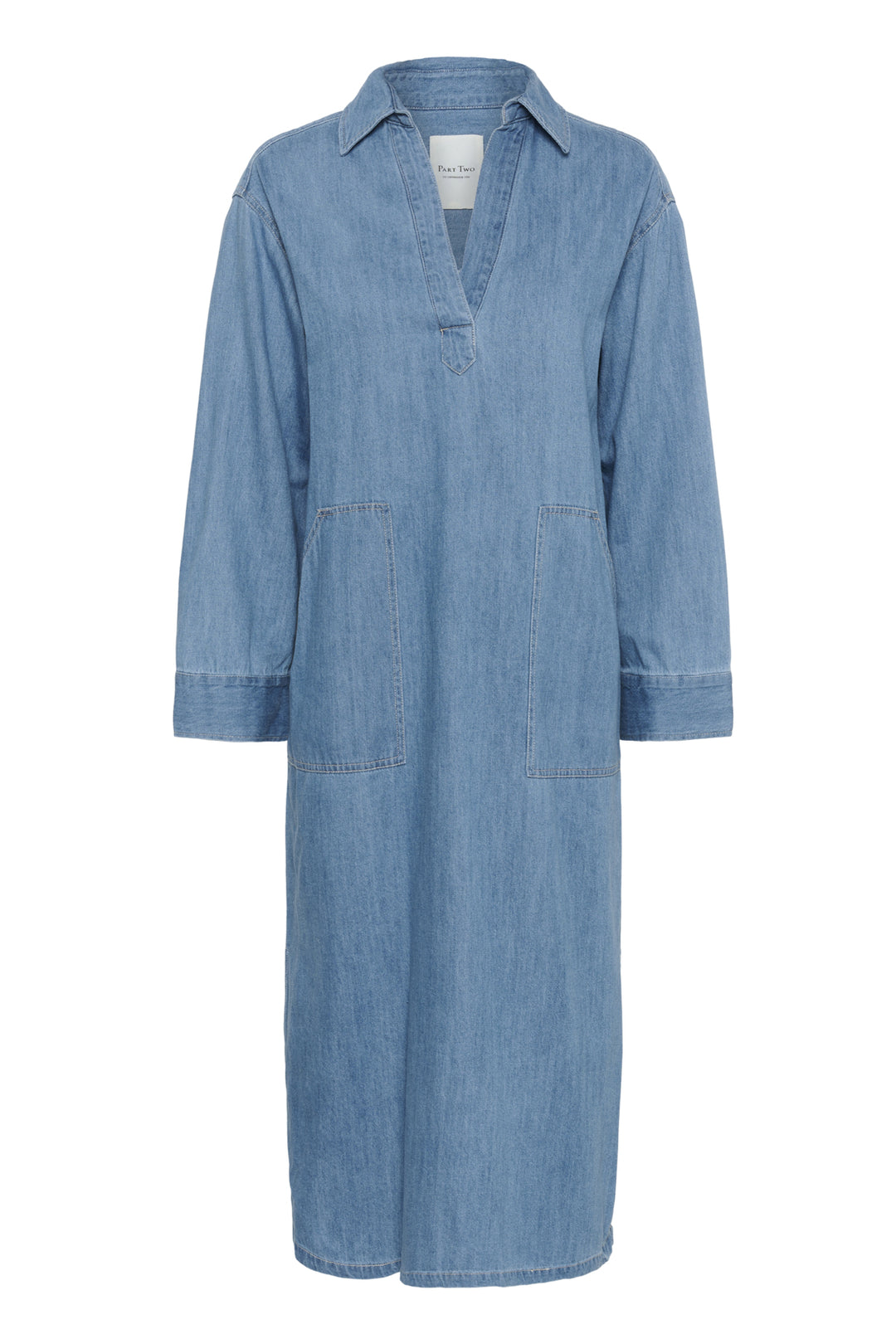 Lolla Dress - Medium blue denim