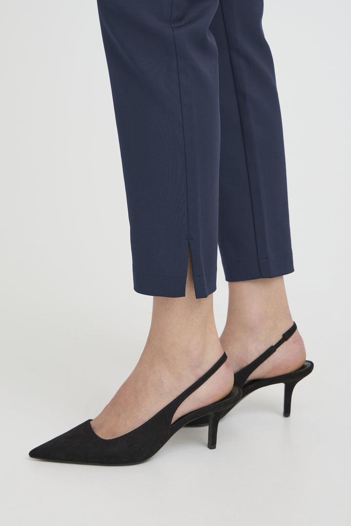 PZBINDY HighWaist Pant Ankl. Skinny Leg - Dark Sapphire