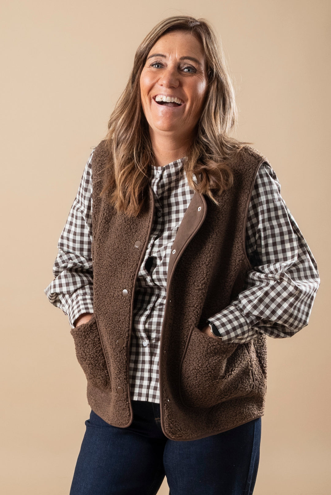 FRGWYNNE Waistcoat - Rain Drum