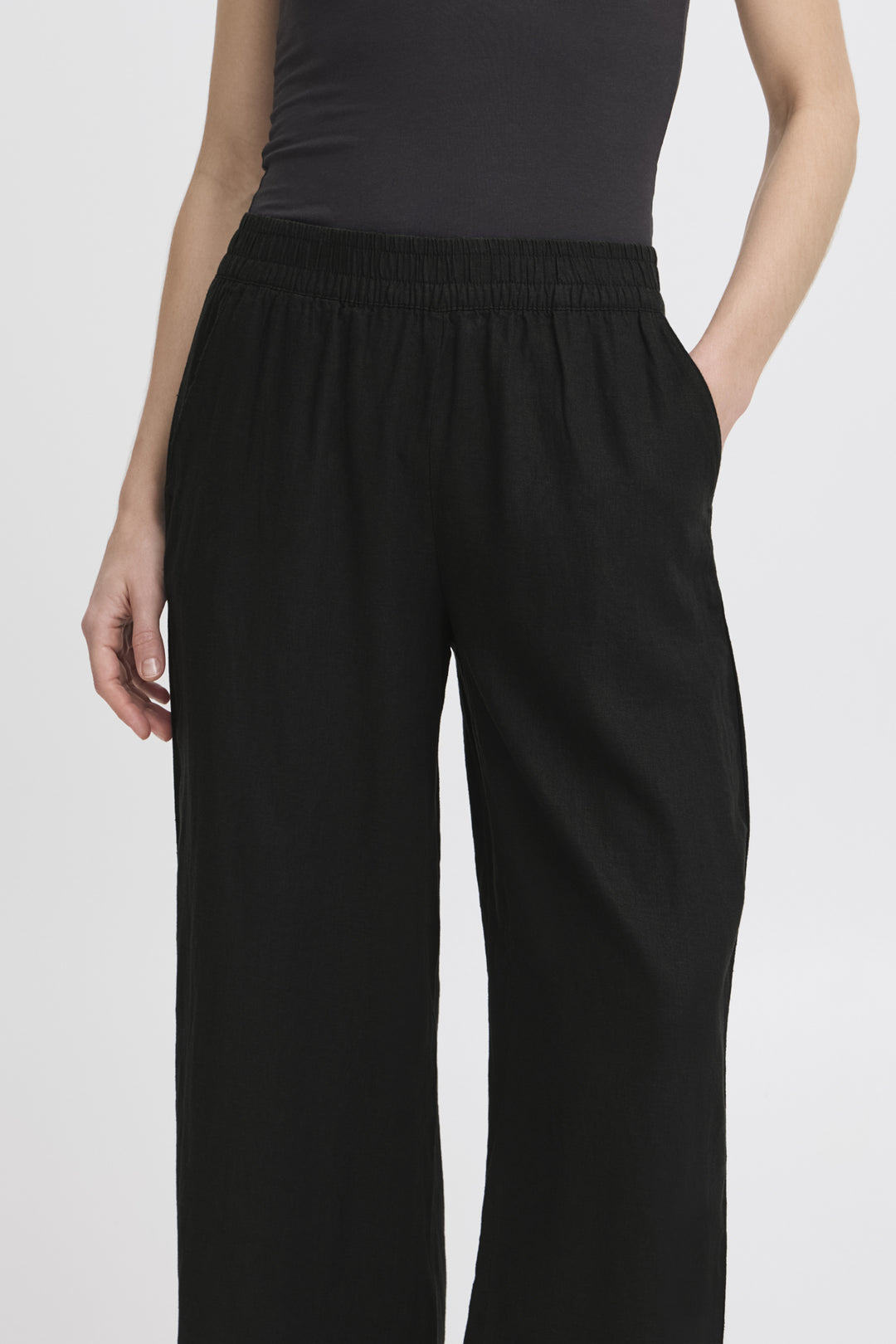 BYFALAKKA Crop Pant - Black