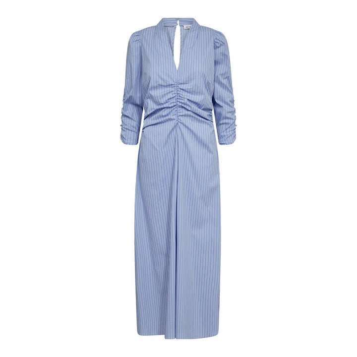 AgliaCC Stripe Dress - Pale Blue