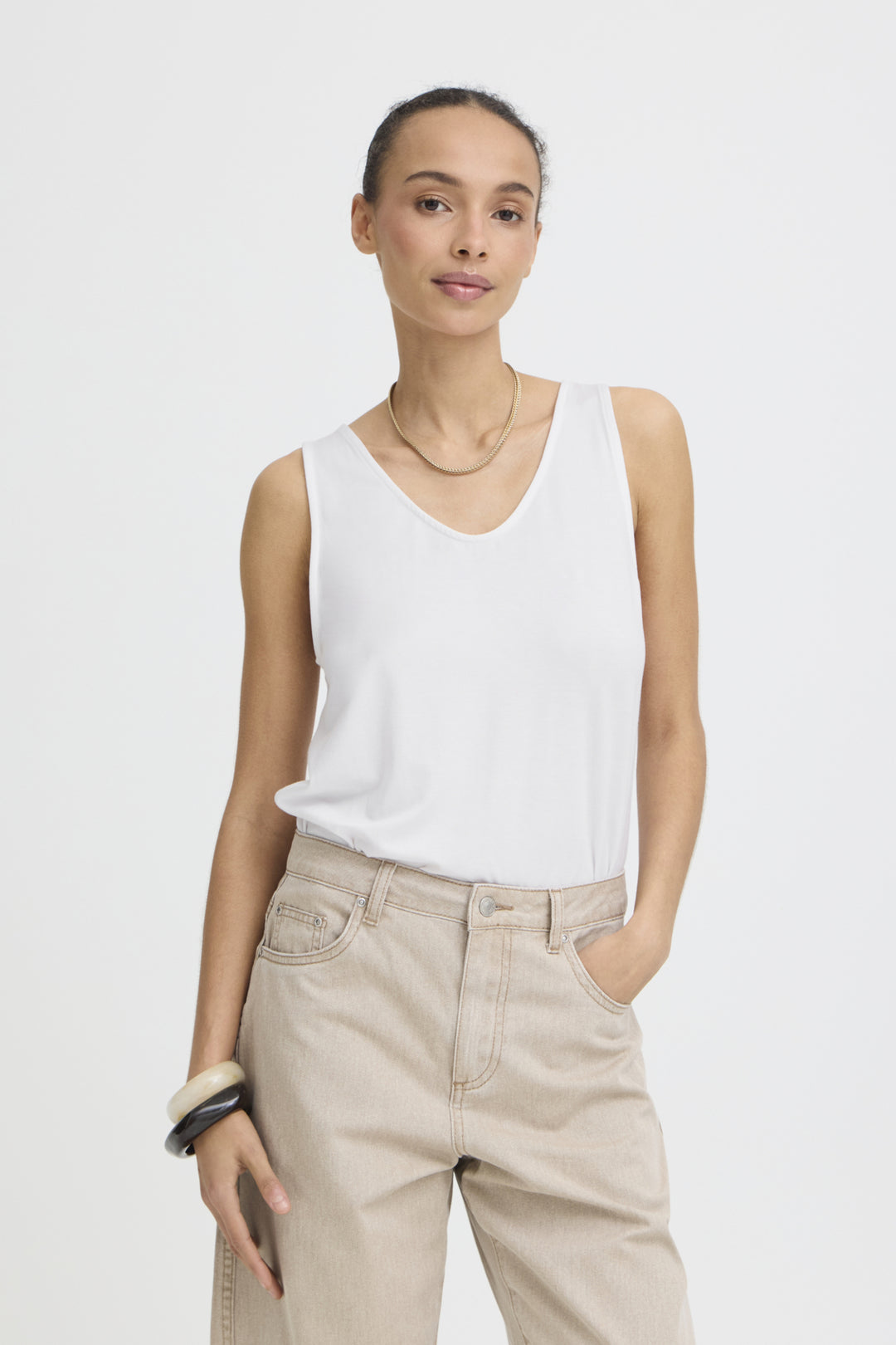 BYREXIMA TANK TOP - Parfait Pink