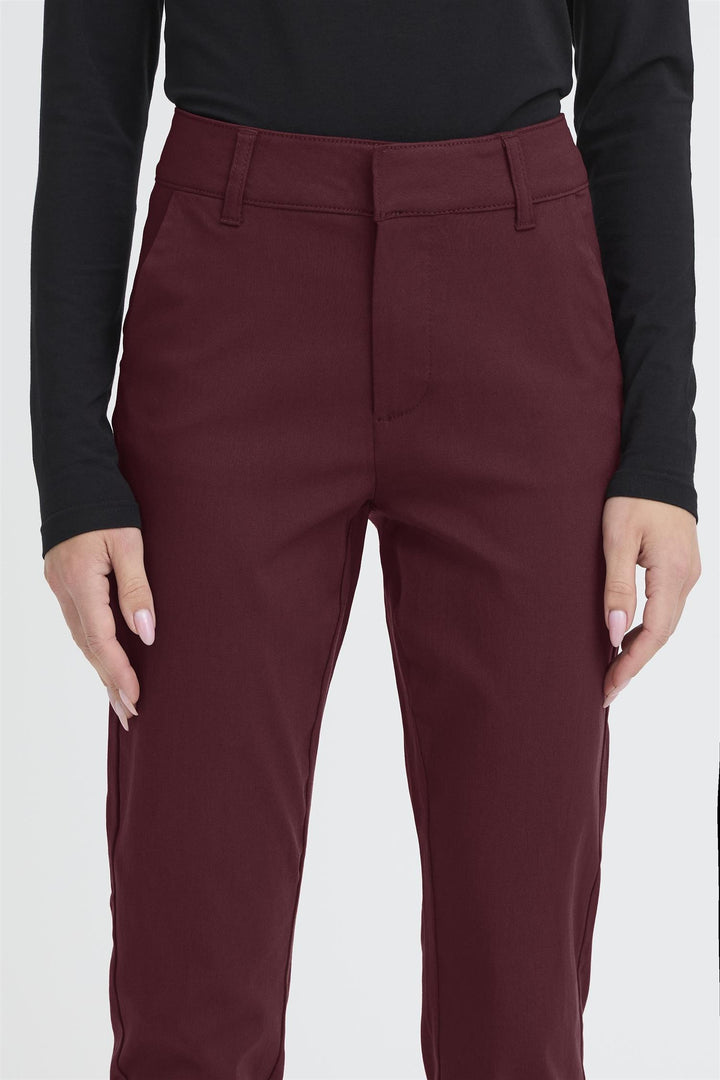 BYDIXI CHINO PANTS - Port royale