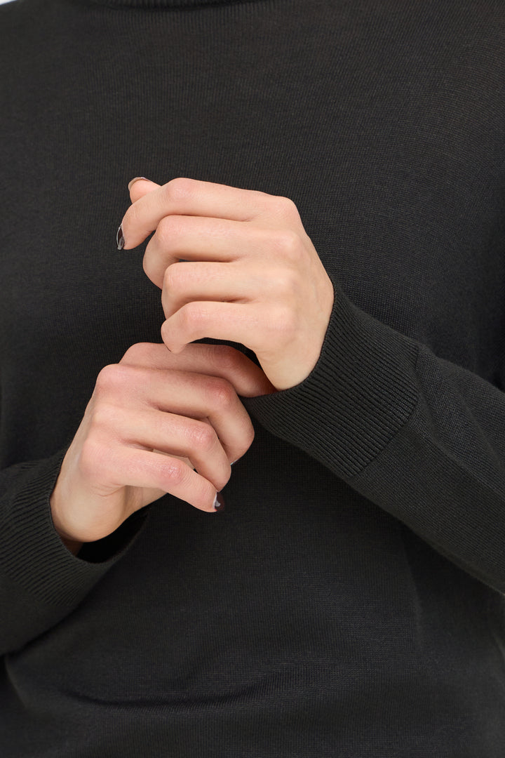 FRMARY Knit Polo - Meteorite